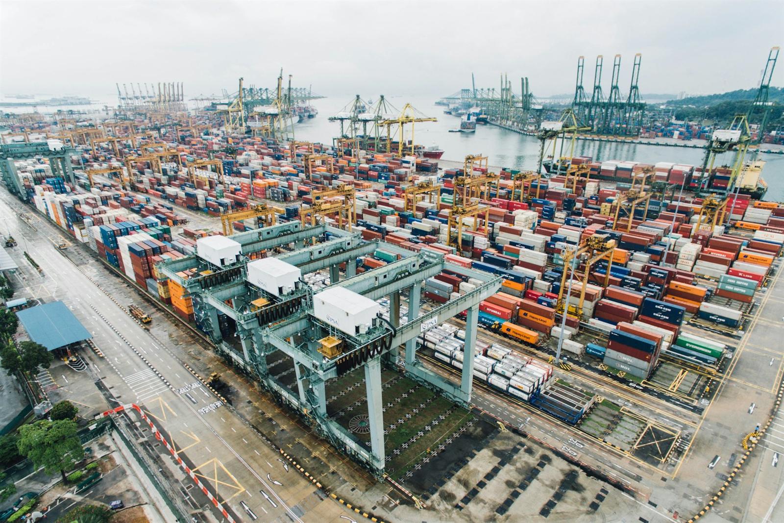 Container terminals